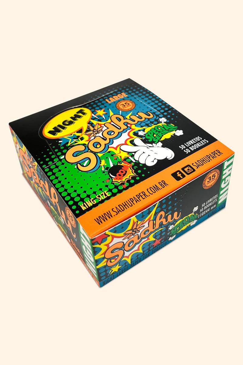 Caixa de Seda Sadhu Night King Size