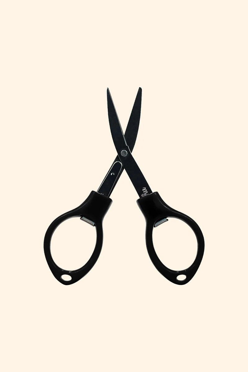 Tesoura Dobrável Sadhu Plástico Preto