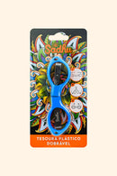 Tesoura Dobrável Sadhu Plástico Azul