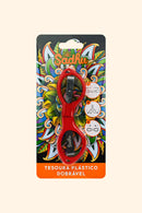 Tesoura Dobrável Sadhu Plástico Vermelho